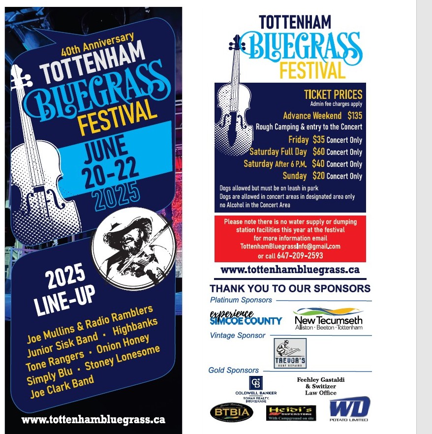 Tottenham Bluegrass Festival Committee