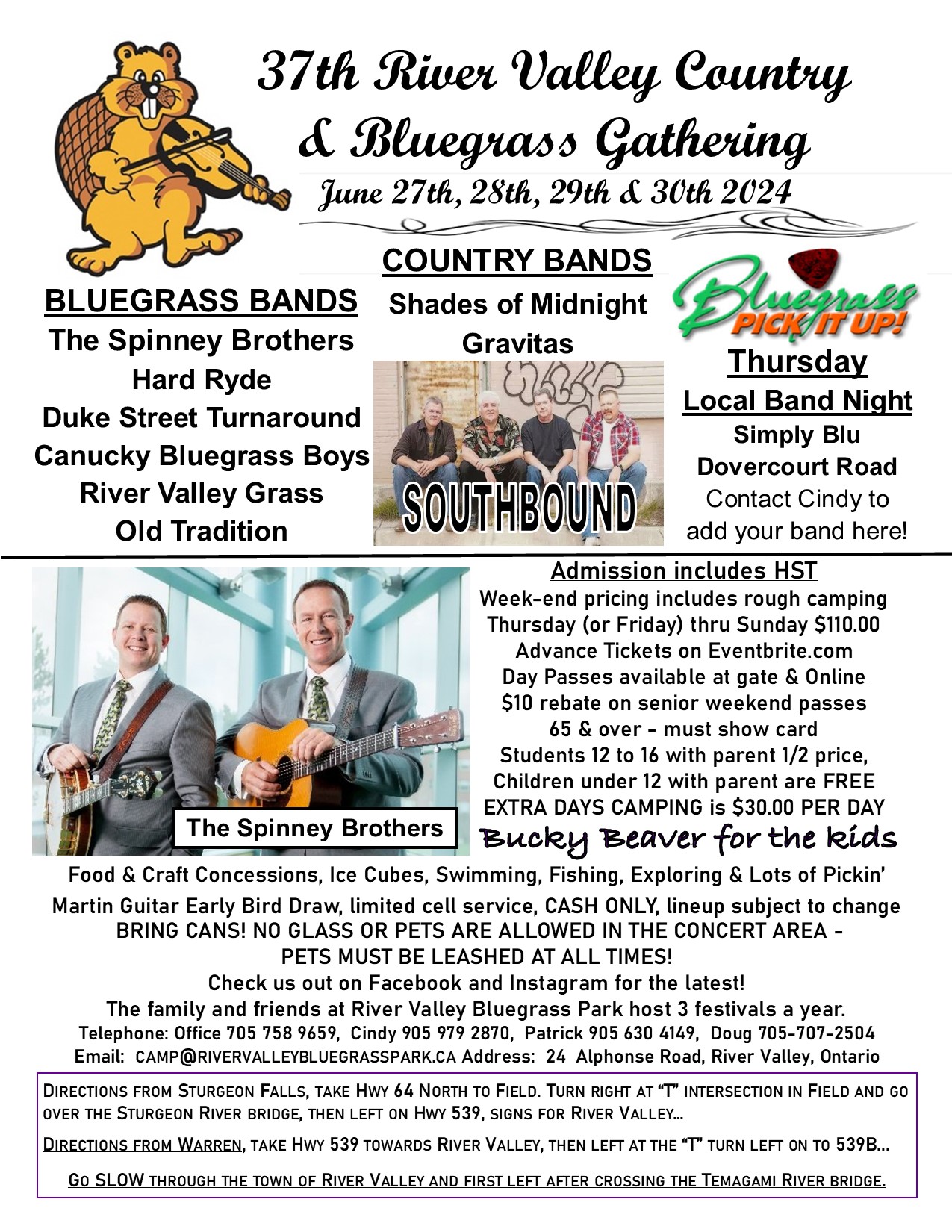 River Valley Country and Bluegrass Festival