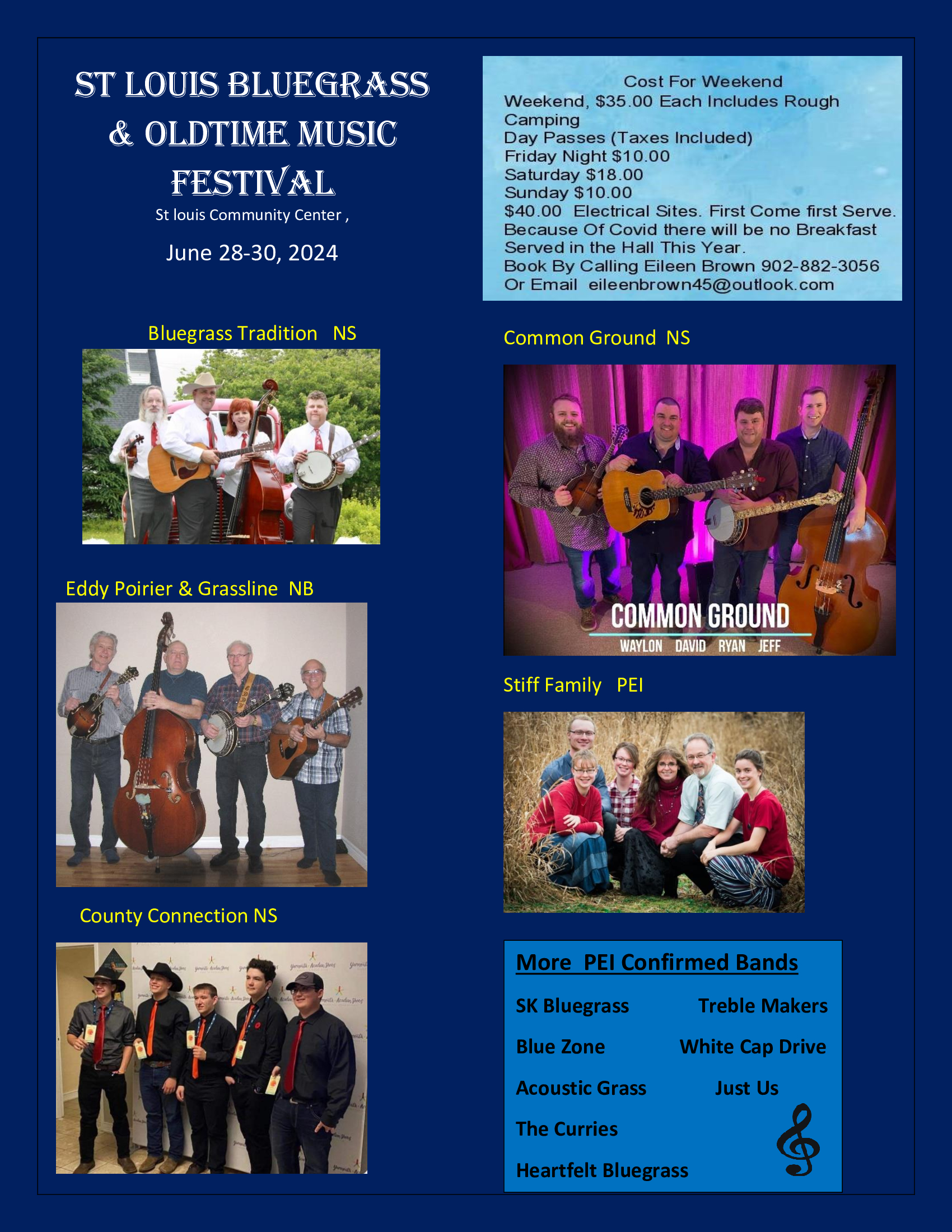 ST LOUIS BLUEGRASS AND OLDTIME MUSIC FESTIVAL