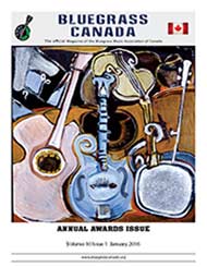 Bluegrass Canada Magazine Issue 10-1 Jan 2016