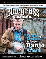 Bluegrass Canada Magazine Issue 14-2 April 2020