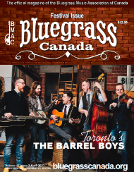 Bluegrass Canada Magazine Issue