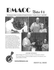 Bluegrass Canada Magazine Issue 2-2 Apr 2008