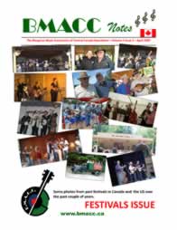 Bluegrass Canada magazine Issue 3-2 April 2009