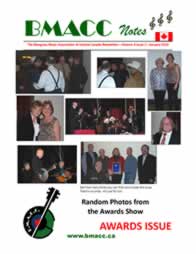 Bluegrass Canada magazine Issue 4-1 January 2010