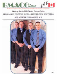 Bluegrass Canada magazine Issue 5-1 January 2011
