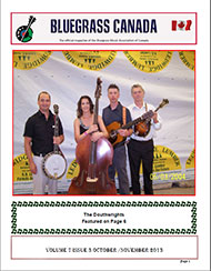 Bluegrass Canada magazine Issue 7-3 July 2013
