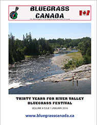 Bluegrass Canada Magazine Issue 8-1 Jan 2014
