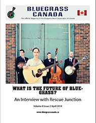 Bluegrass Canada Magazine Issue 8-2 Apr 2014
