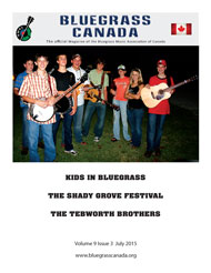 Bluegrass Canada magazine Issue 9-3 July 2015