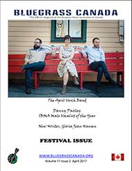 Bluegrass Canada magazine April 2017