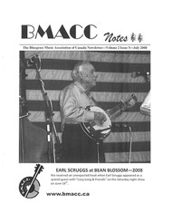 Bluegrass Canada magazine Issue 2-3 July 2008